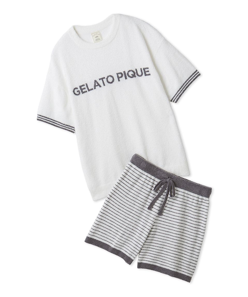 スムーズィーロゴジャガードプルオーバー&ショートパンツセット