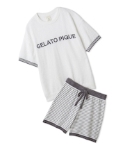 スムーズィーロゴジャガードプルオーバー&ショートパンツセット