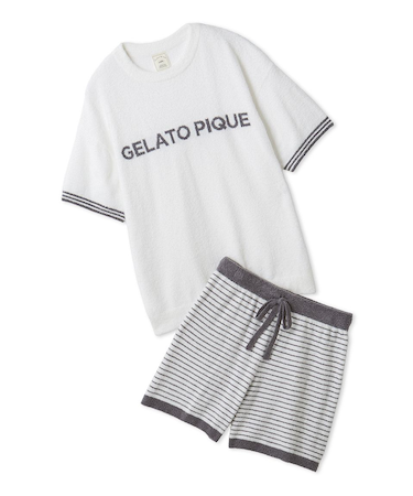 スムーズィーロゴジャガードプルオーバー&ショートパンツセット