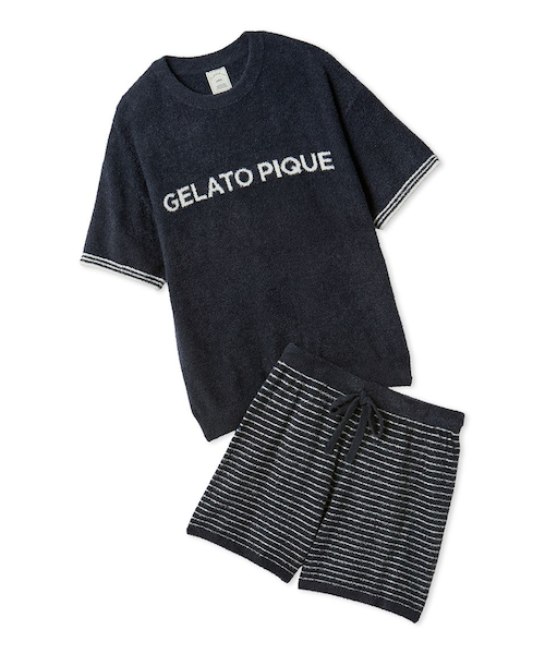 スムーズィーロゴジャガードプルオーバー&ショートパンツセット