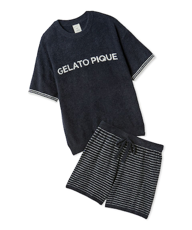 スムーズィーロゴジャガードプルオーバー&ショートパンツセット