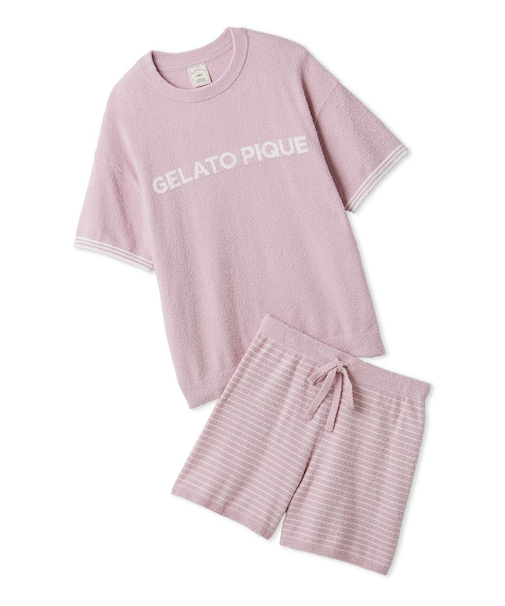 スムーズィーロゴジャガードプルオーバー&ショートパンツセット