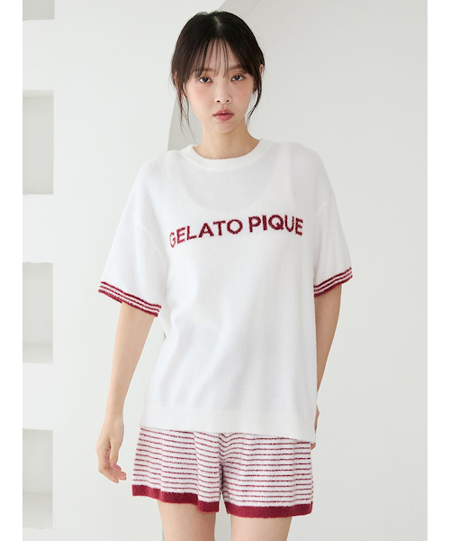 スムーズィーロゴジャガードプルオーバー&ショートパンツセット