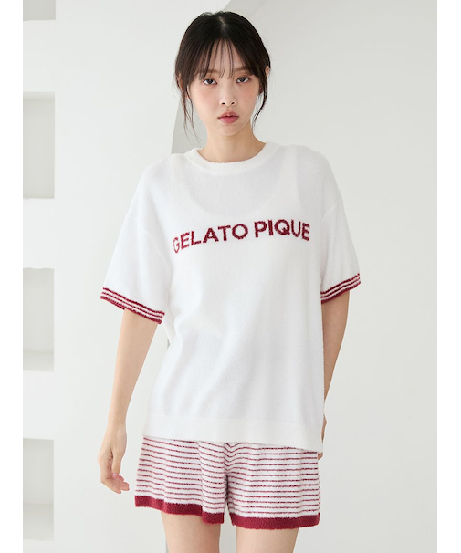 スムーズィーロゴジャガードプルオーバー&ショートパンツセット