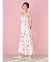 さくら柄カップインワンピース