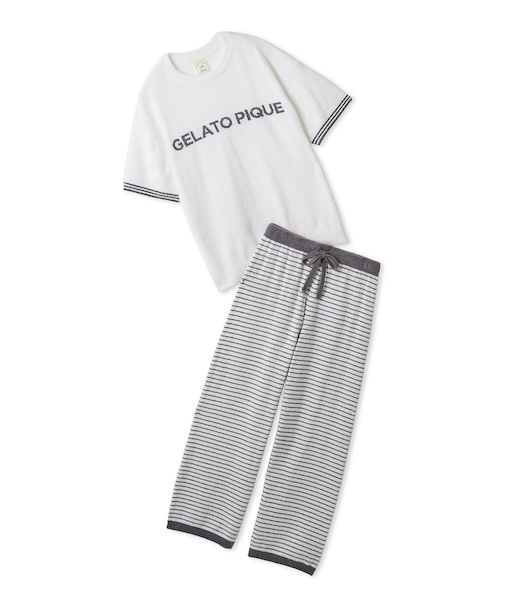 スムーズィーロゴジャガードプルオーバー&ロングパンツセット