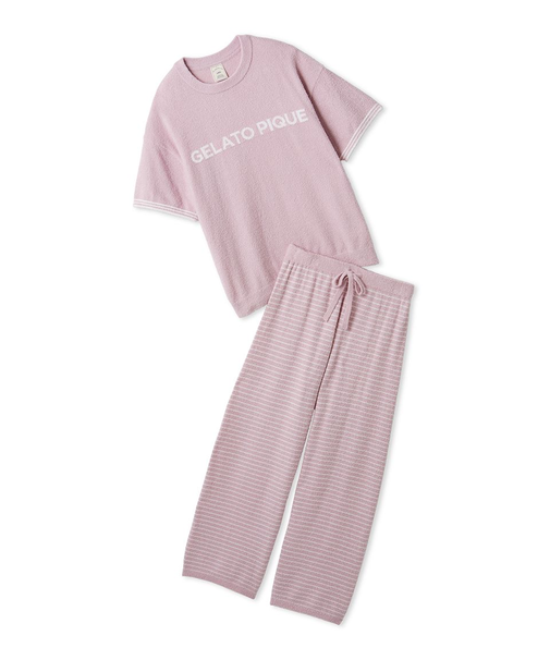 スムーズィーロゴジャガードプルオーバー&ロングパンツセット