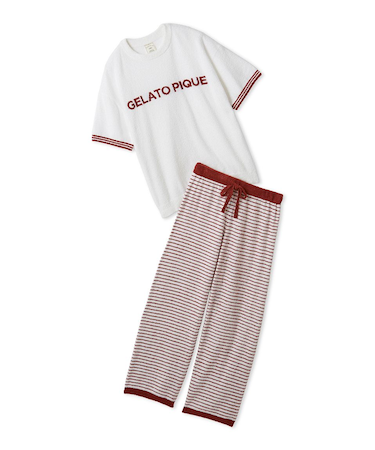 スムーズィーロゴジャガードプルオーバー&ロングパンツセット