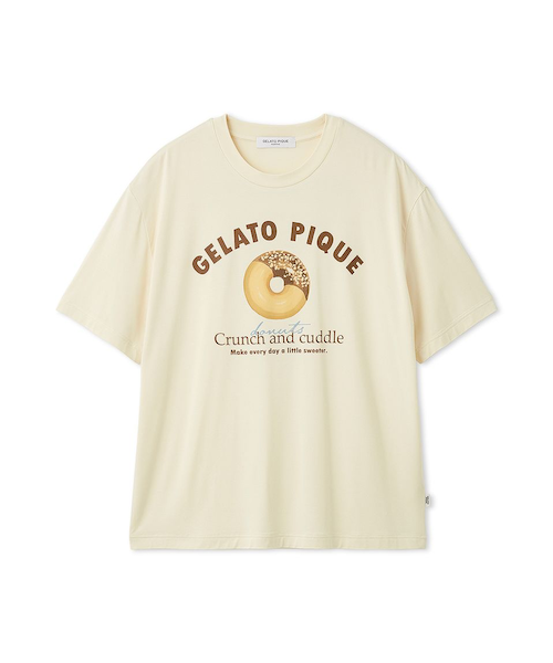 HOMME】ドーナツワンポイントプリントTシャツ｜ジェラートピケの通販