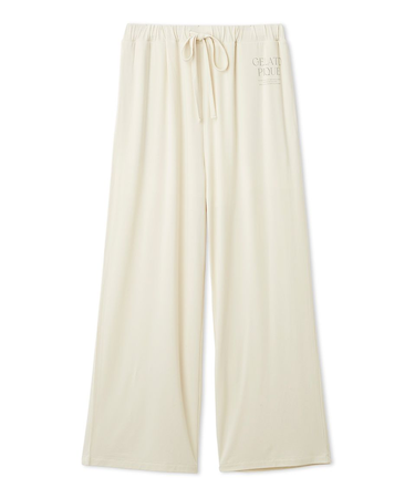 レーヨンロゴロングパンツ