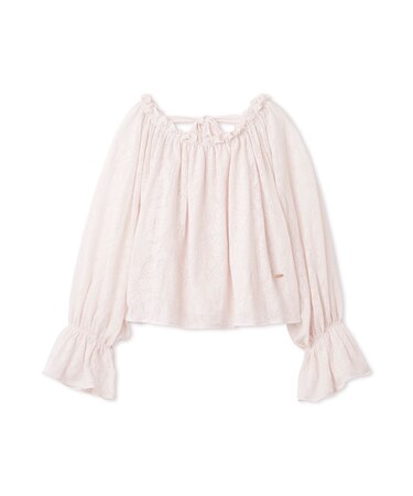 さくらレーシージャガードプルオーバー