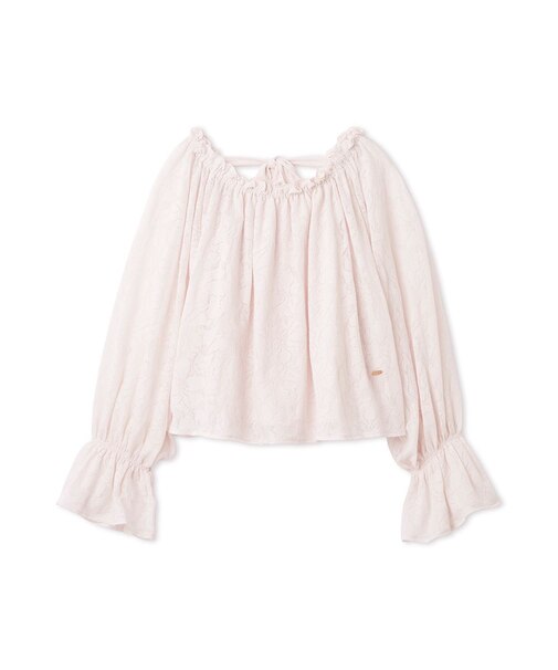 さくらレーシージャガードプルオーバー