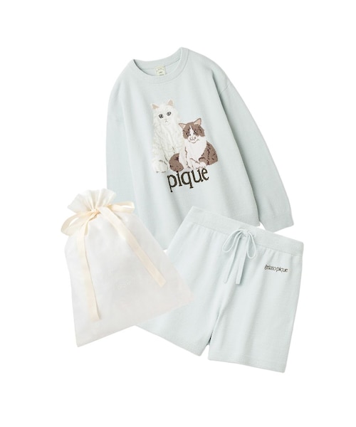 ラッピング済み】エアリーモコキャットジャガードプルオーバー