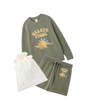 【ラッピング済み】エアリーモコダイナソージャガードプルオーバー&ショートパンツSET