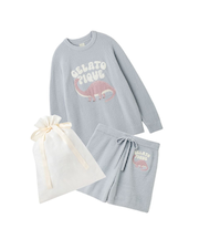 【ラッピング済み】エアリーモコダイナソージャガードプルオーバー&ショートパンツSET