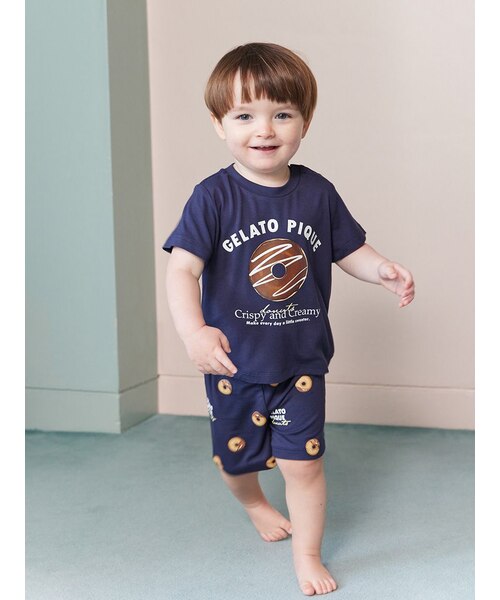 BABY】ドーナツ総柄パンツ｜ジェラートピケの通販｜&mall（アンド