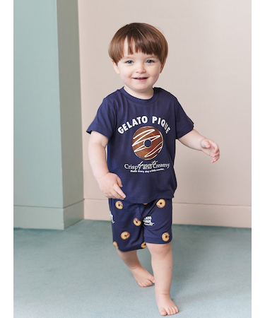 【BABY】ドーナツ総柄パンツ