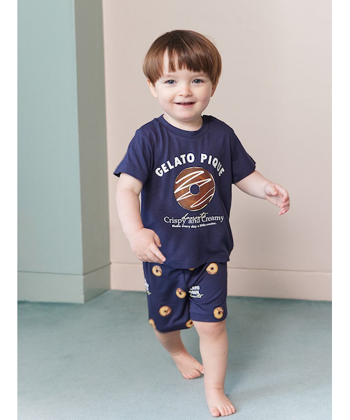 【BABY】ドーナツ総柄パンツ