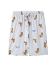 【HOMME】ドッグ柄ハーフパンツ