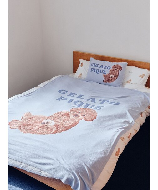 【Sleep】エアリーモコドッグジャガードマルチカバー