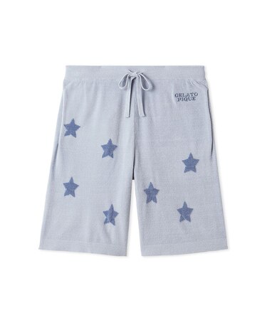 【ONLINE限定カラーあり】【HOMME】スタージャガードハーフパンツ