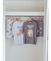 【ONLINE限定】【HOMME】ドッグジャガードプルオーバー&ハーフパンツセット