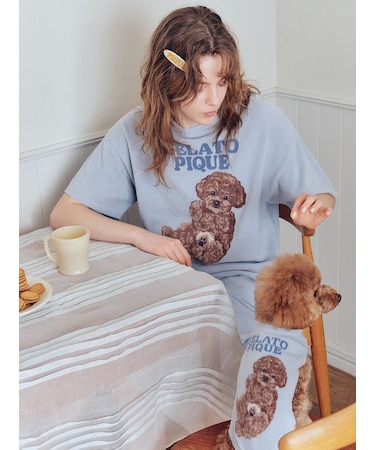 【CAT&DOG】ドッグジャガードプルオーバー