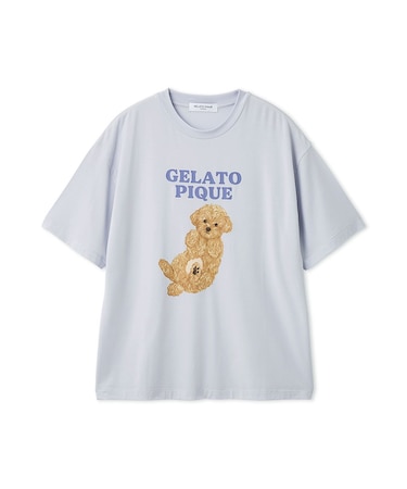 【HOMME】ドッグワンポイントTシャツ