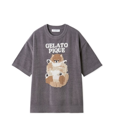 【ONLINE限定カラーあり】【HOMME】ドッグジャガードプルオーバー