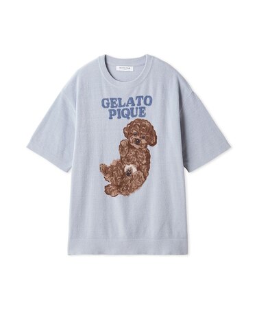 【ONLINE限定カラーあり】【HOMME】ドッグジャガードプルオーバー