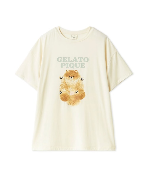 ドッグワンポイントTシャツ｜ジェラートピケの通販｜&mall（アンド