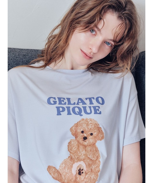 【即日発送】 gelato pique シナモロールワンポイントTシャツ ドッグワンポイントTシャツ｜ジェラートピケの通販｜&mall（アンド