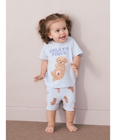 【BABY】ドッグ柄ショートパンツ