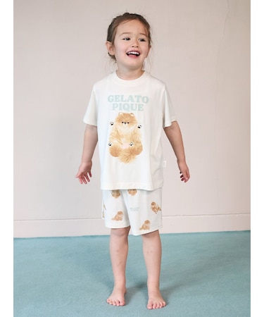 【KIDS】ドッグ柄ショートパンツ