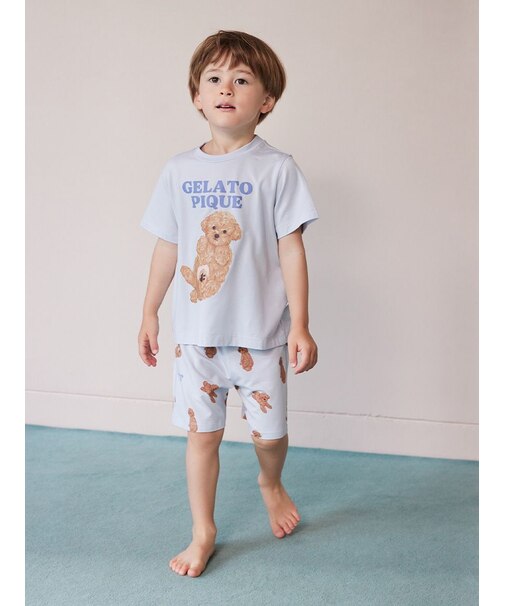 【KIDS】ドッグ柄ショートパンツ