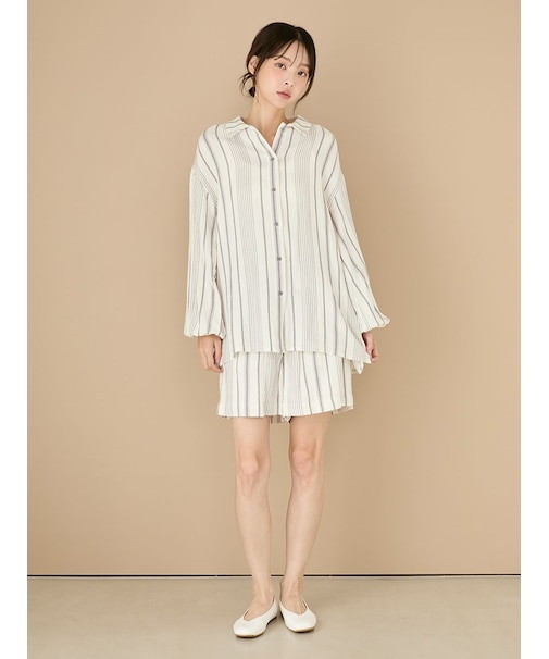 ガーゼハーフパンツ