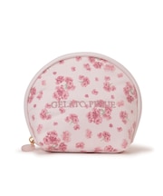 さくら柄半月ポーチ