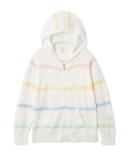 ウォッシャブルスムーズィーボーダーパーカ