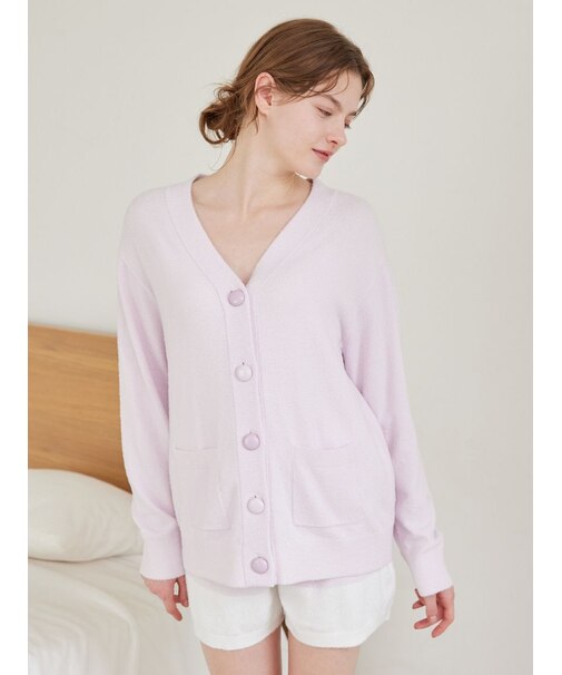 ウォッシャブルスムーズィーカーディガン