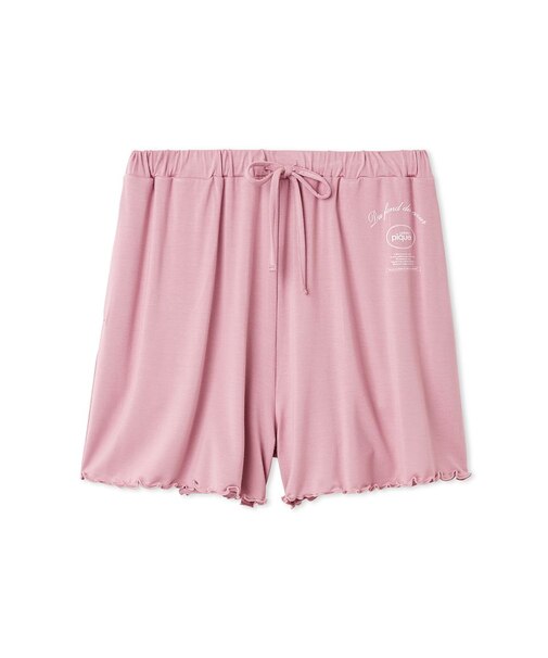 レーヨンロゴメローショートパンツ