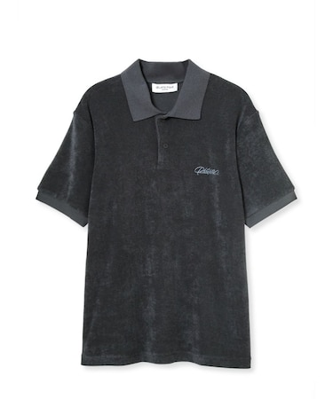 【HOMME】パイルワンポイントロゴポロシャツ