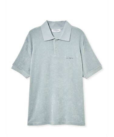 【HOMME】パイルワンポイントロゴポロシャツ
