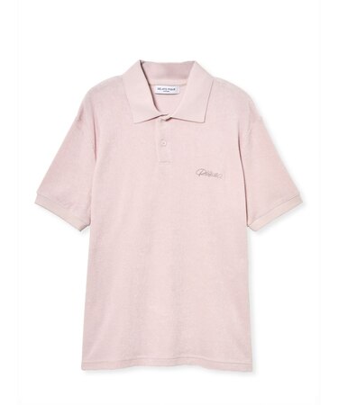 【HOMME】パイルワンポイントロゴポロシャツ
