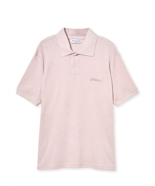 【HOMME】パイルワンポイントロゴポロシャツ