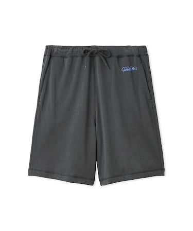 【HOMME】裏パイルワンポイントロゴハーフパンツ