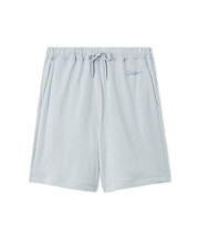 【HOMME】裏パイルワンポイントロゴハーフパンツ