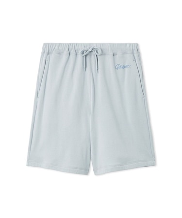 【HOMME】裏パイルワンポイントロゴハーフパンツ