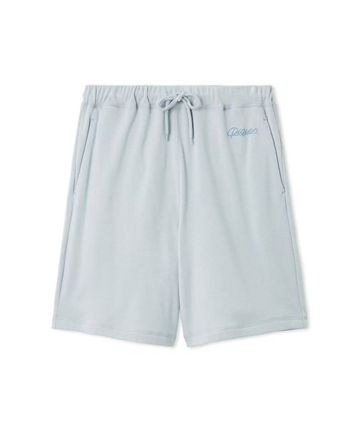 【HOMME】裏パイルワンポイントロゴハーフパンツ