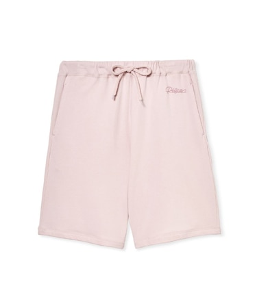 【HOMME】裏パイルワンポイントロゴハーフパンツ