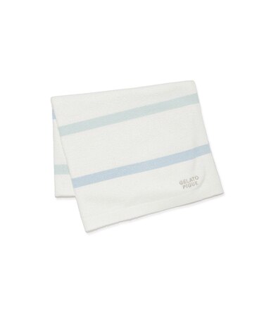 ウォッシャブルスムーズィーボーダーブランケット